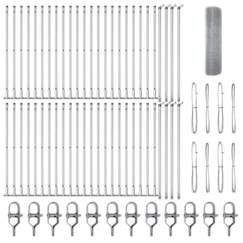 Стълб за ограда. Сребристо