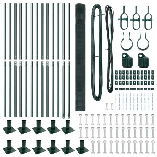 Стълб за ограда. Зелено