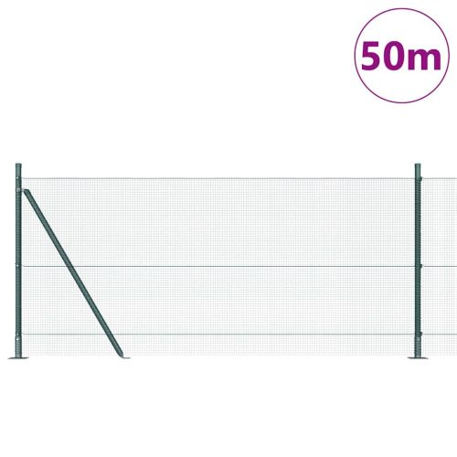 Заварена мрежа от тел с бетонен основание 50 x 1 м (Ш x В)