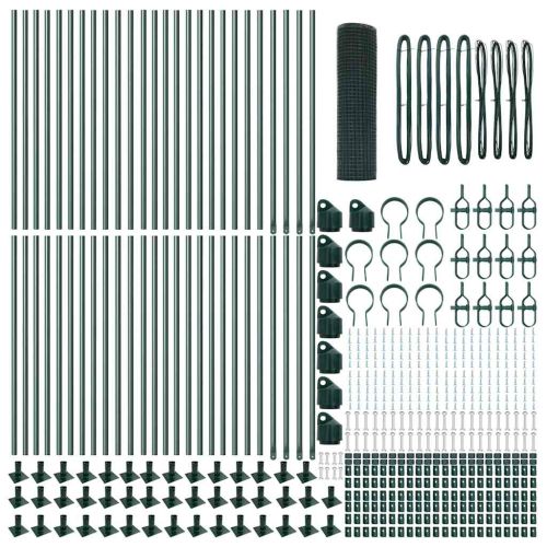 Стълб за ограда. Зелено