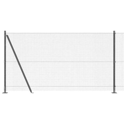 Стълб за ограда. Сиво