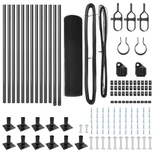Стълб за ограда. Сиво