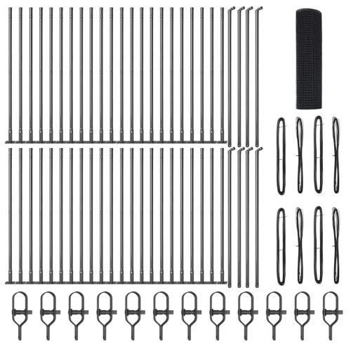 Стълб за ограда. Сиво