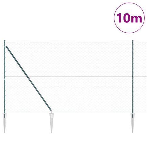 Заварена мрежа с шипове 10 x 1,5 м (Ш x В)