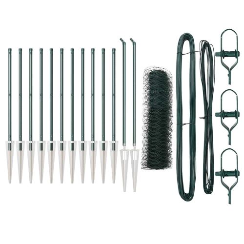 Стълб за ограда. Зелено