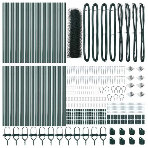 Стълб за ограда. Зелено