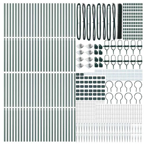 Стълб за ограда. Зелено