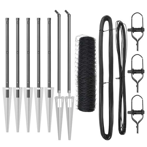 Стълб за ограда. Сиво