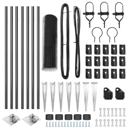 Стълб за ограда. Сиво