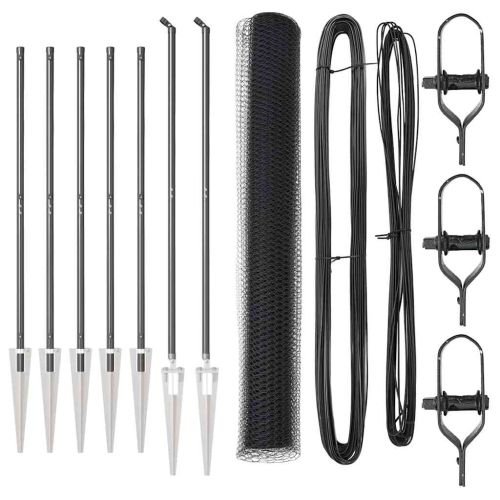 Стълб за ограда. Сиво