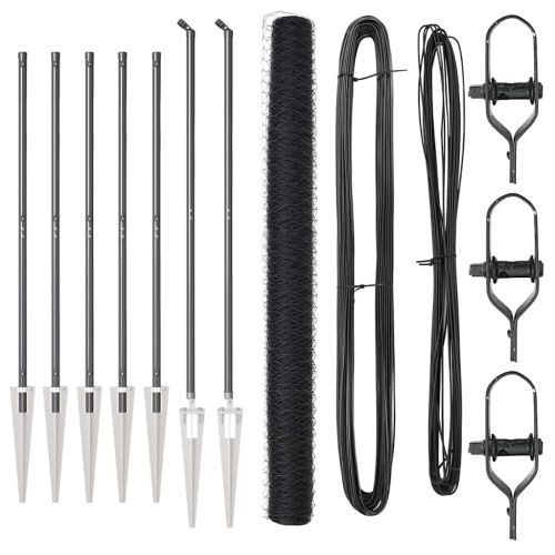 Стълб за ограда. Сиво