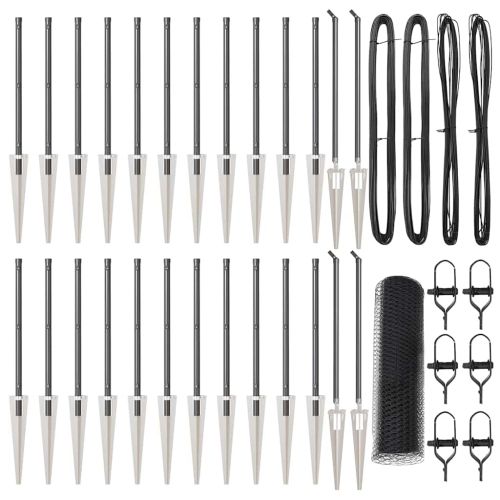 Стълб за ограда. Сиво