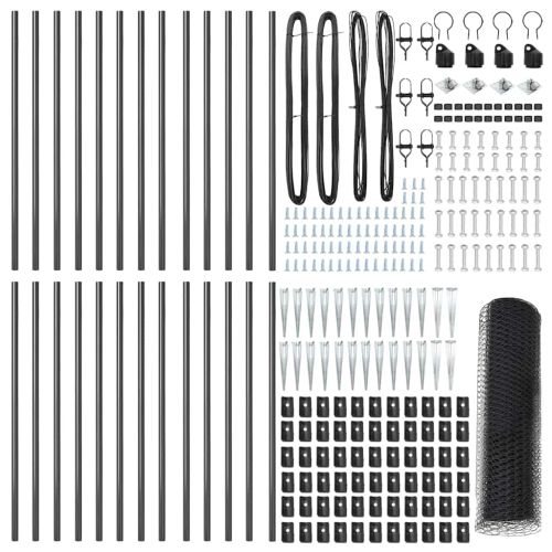 Стълб за ограда. Сиво
