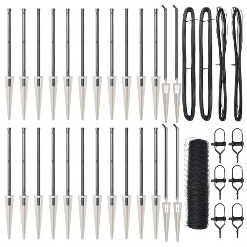 Стълб за ограда. Сиво