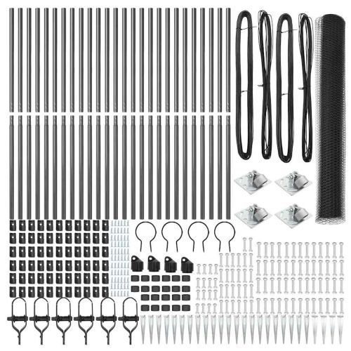 Стълб за ограда. Сиво