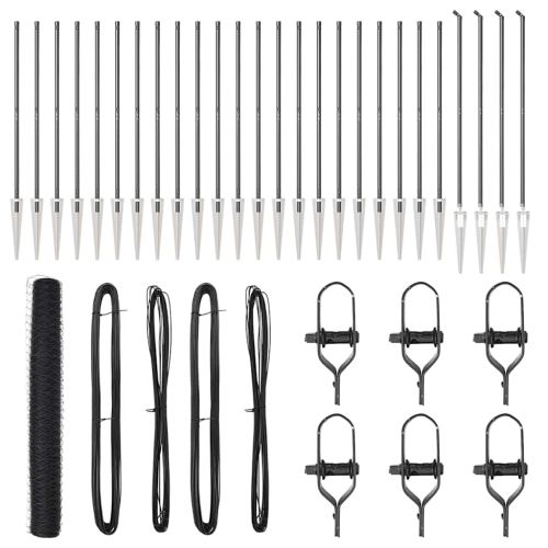 Стълб за ограда. Сиво