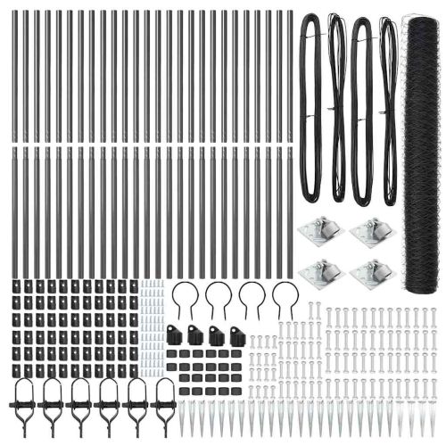 Стълб за ограда. Сиво