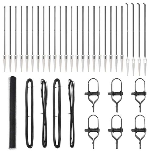 Стълб за ограда. Сиво