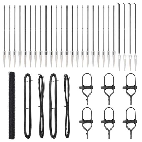 Стълб за ограда. Сиво