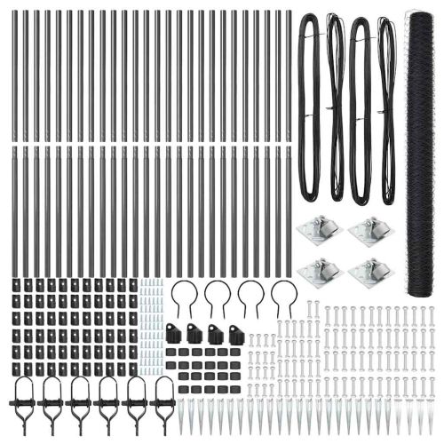 Стълб за ограда. Сиво