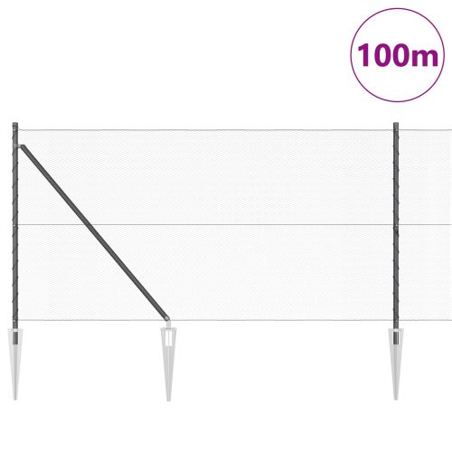 Заварена мрежа с шипове 100 x 1 м (Ш x В)