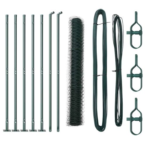 Стълб за ограда. Зелено