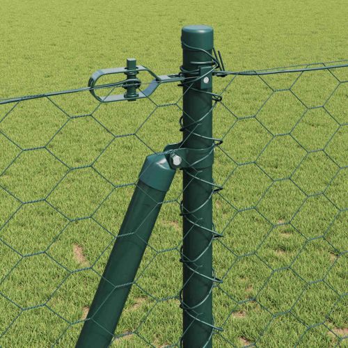 Стълб за ограда. Зелено