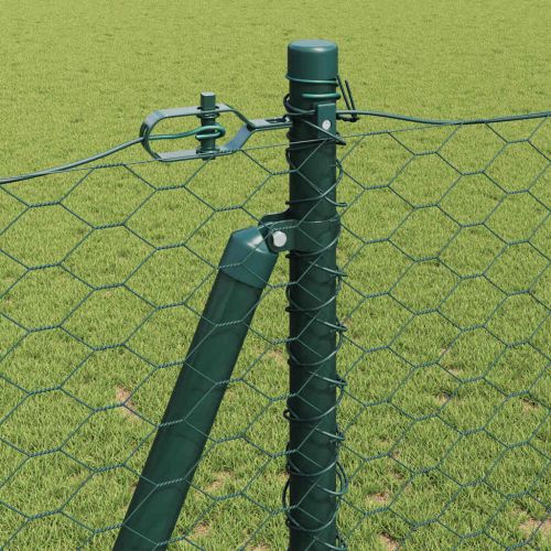 Стълб за ограда. Зелено