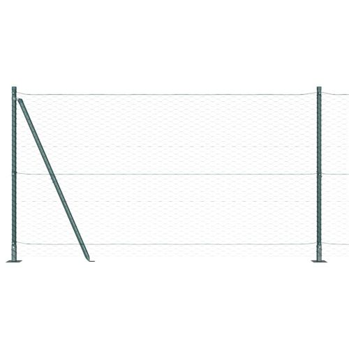 Стълб за ограда. Зелено