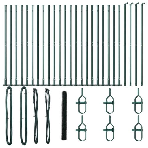 Стълб за ограда. Зелено