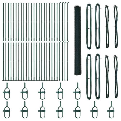 Стълб за ограда. Зелено