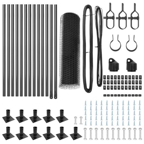 Стълб за ограда. Сиво