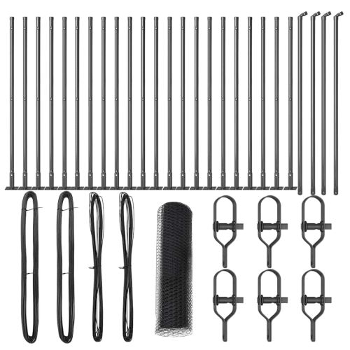 Стълб за ограда. Сиво