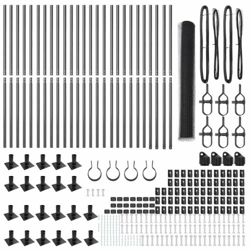 Стълб за ограда. Сиво