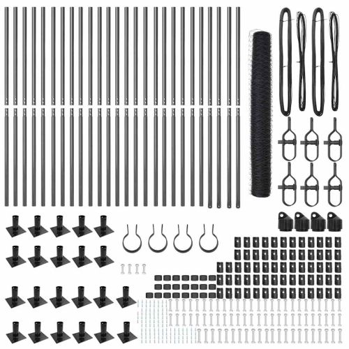Стълб за ограда. Сиво