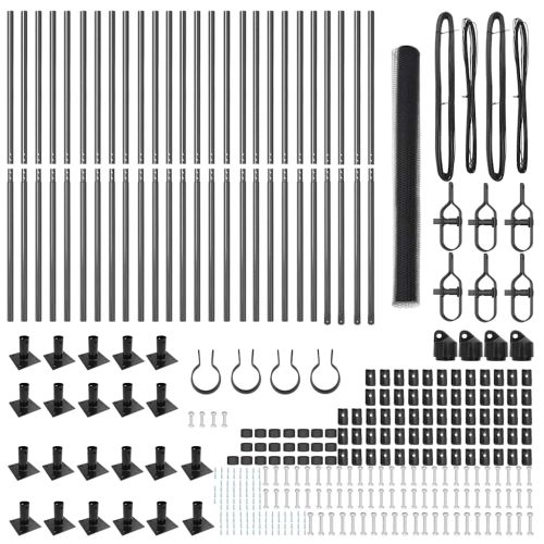 Стълб за ограда. Сиво
