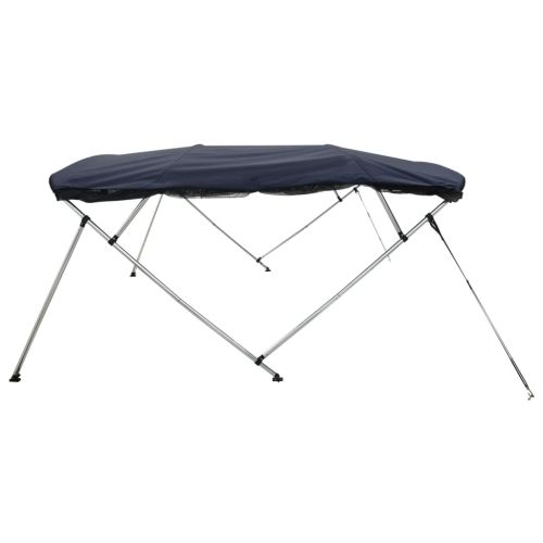 Тента за лодка с 4 дъги мрежести страници 243x(230-244)x137 см