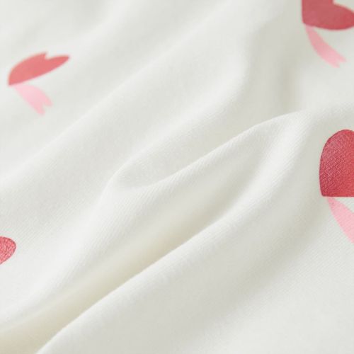 Детска тениска, екрю, 116