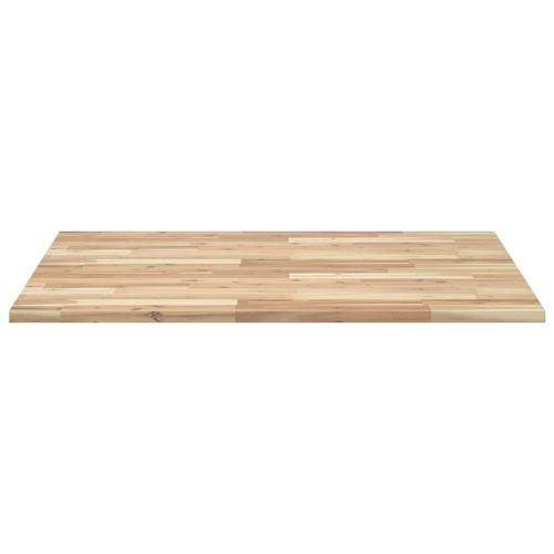 Плот за маса квадратен 90x90x2 см масивна акация