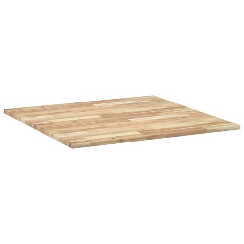 Плот за маса квадратен 90x90x2 см масивна акация