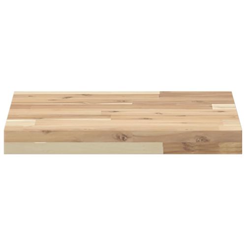 Плот за маса квадратен 40x40x4 см масивна акация