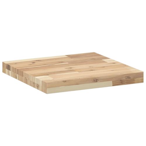Плот за маса квадратен 40x40x4 см масивна акация