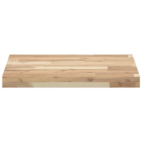Плот за маса квадратен 50x50x4 см масивна акация