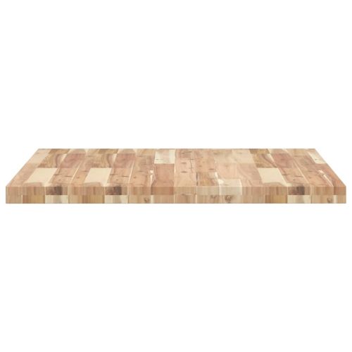 Плот за маса квадратен 80x80x4 см масивна акация