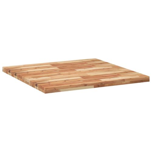 Плот за маса квадратен 90x90x4 см масивна акация