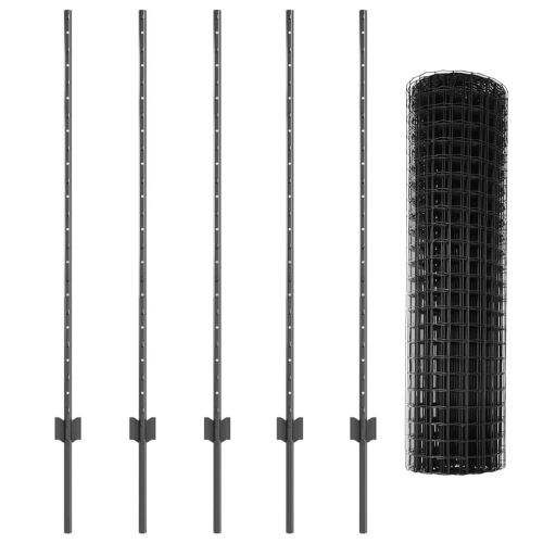 Ограда с пост Сив