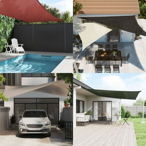 Платно-сенник, 160 г/м², правоъгълно, пясъчен, 3,5x4,5 м, HDPE