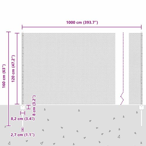 Ограда с пост Сиво