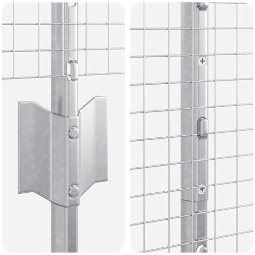 Ограда с пост Сребристо