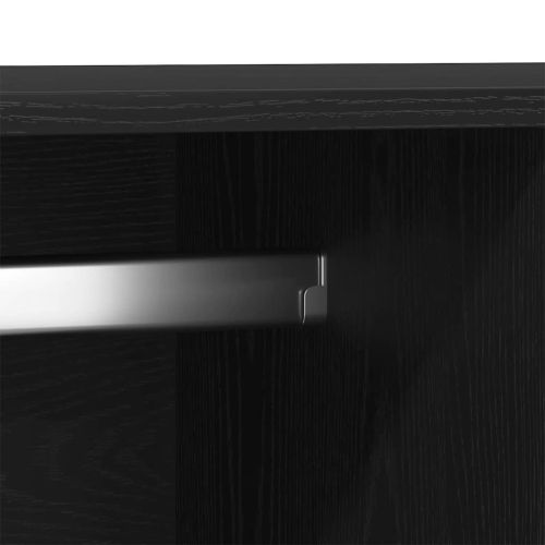 Гардероб с чекмедже Черния дъб 80 x 52 x 180 см Инженерно дърво